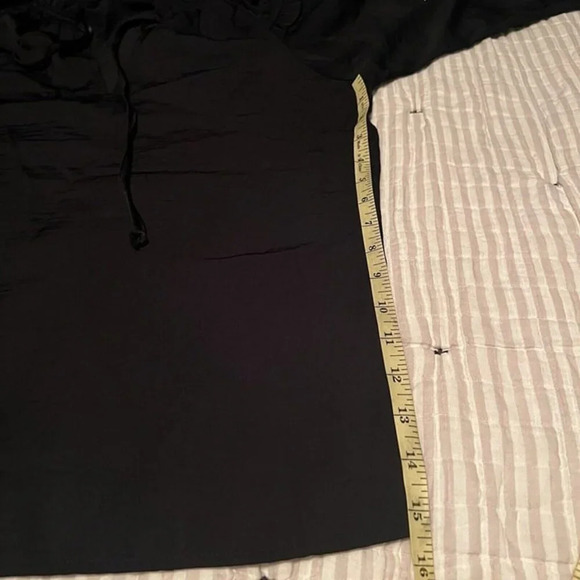 Women’s Knox Rose Loose Fit Black Blouse Sz XS Witchy, Fairy, Whimsygoth, Boho - Picture 8 of 9